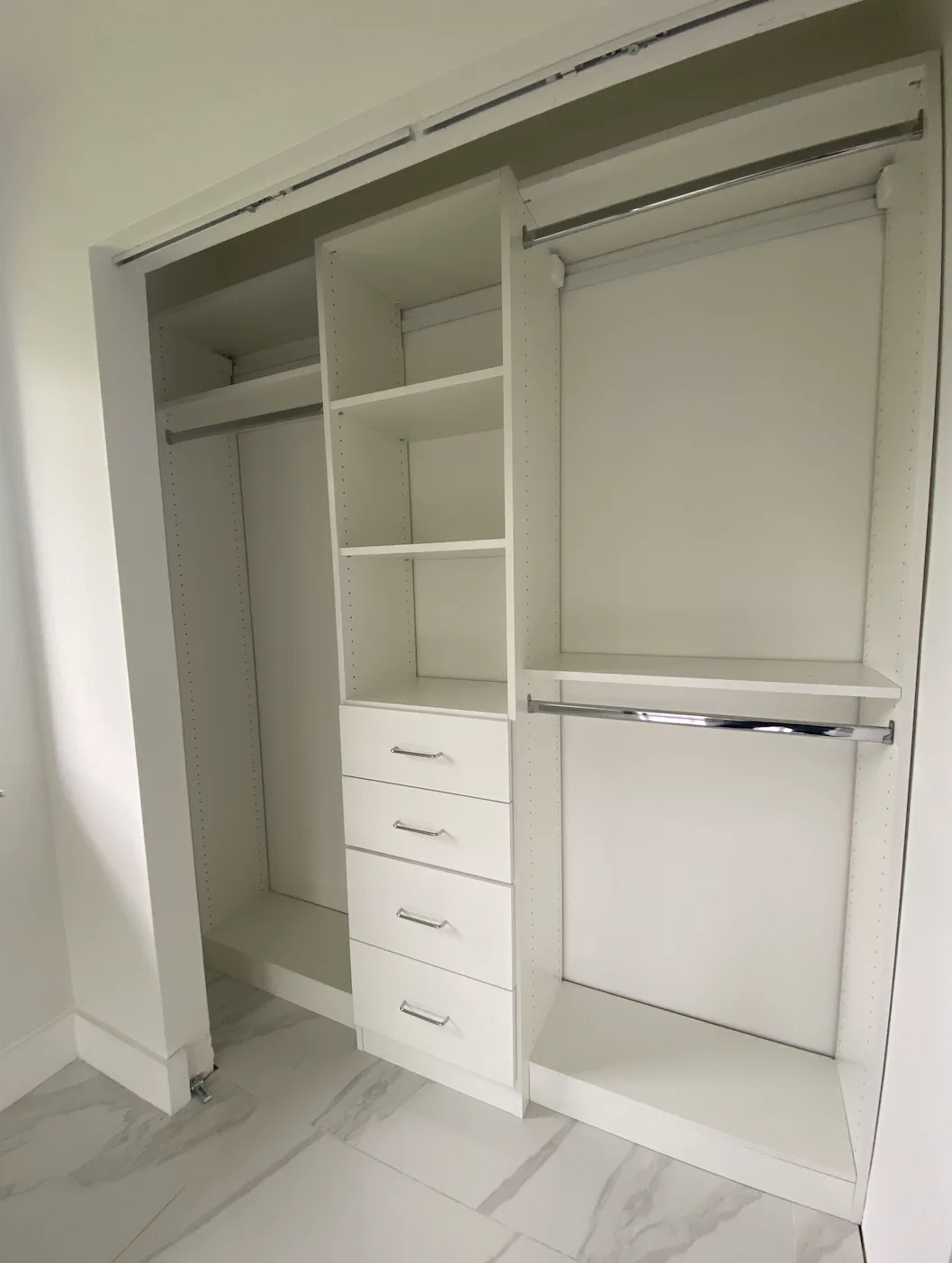 Custom Reach-In Closet