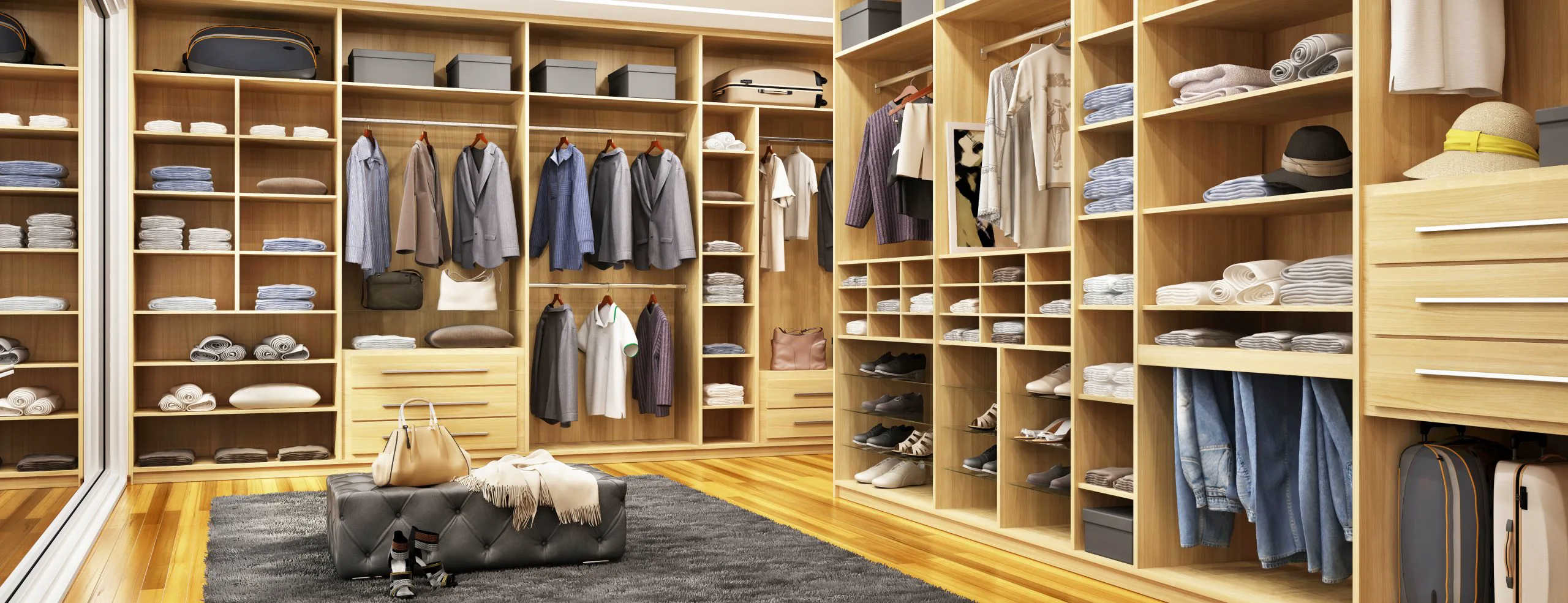 Custom Walk-In Closet